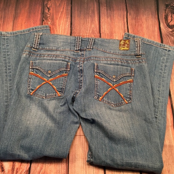 ZCAVARICCI Jeans Embroidered pockets size 13 - Picture 5 of 6